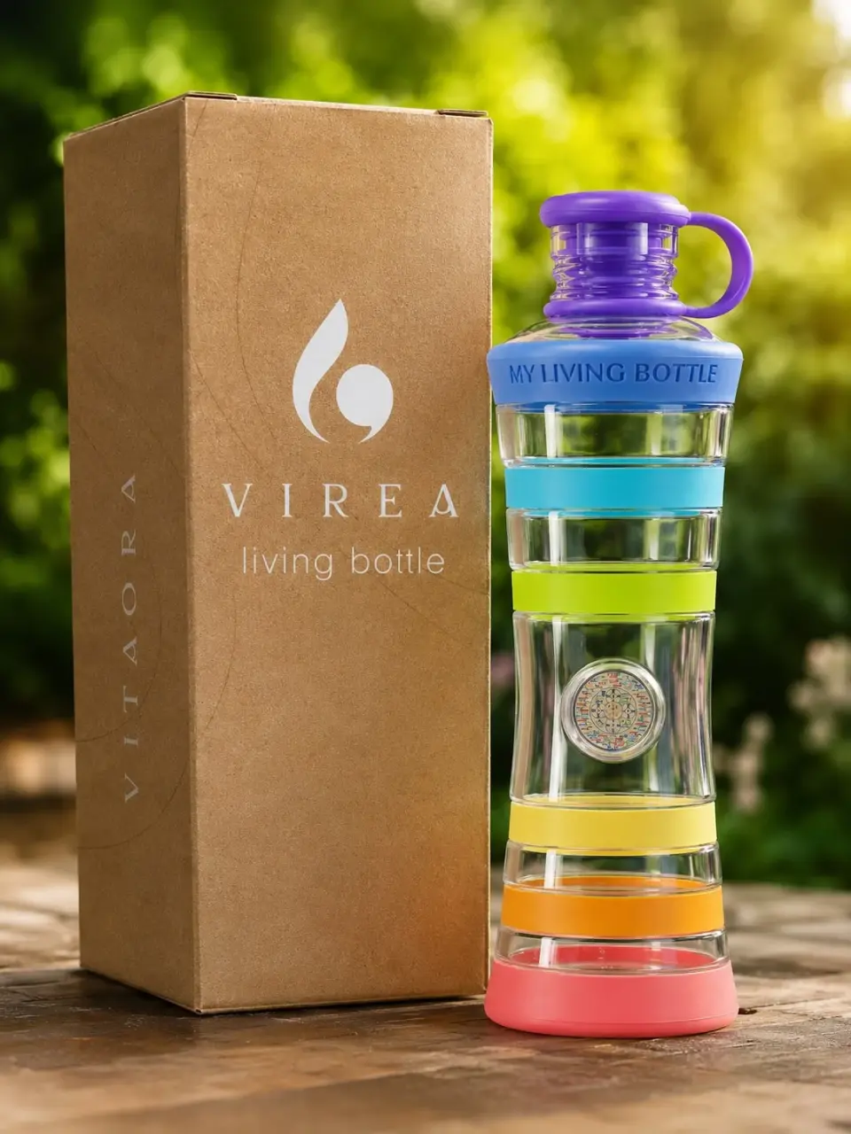 VIREA Living Bottle s dárkovou krabičkou